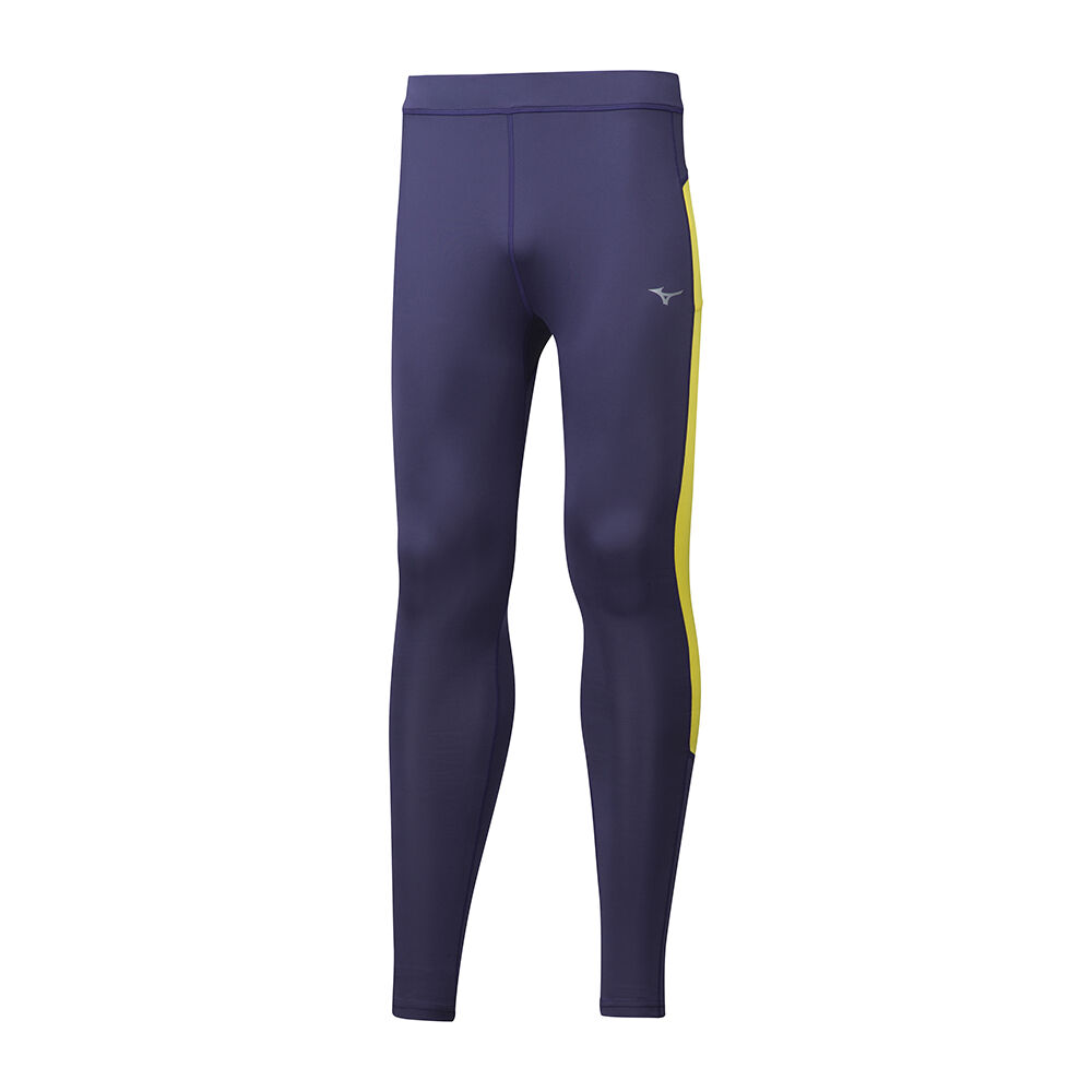 Leggings Mizuno Running Impulse Core Long - Homem - Roxo - FSAPB4138